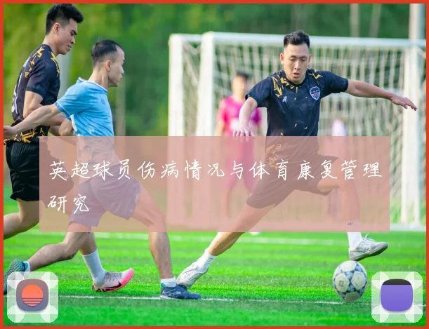 英超球员伤病情况与体育康复管理研究